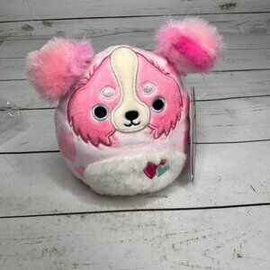 Squishmallows Valentines Squad Magnis Aussie Shepherd 4.5" Plush NWT
